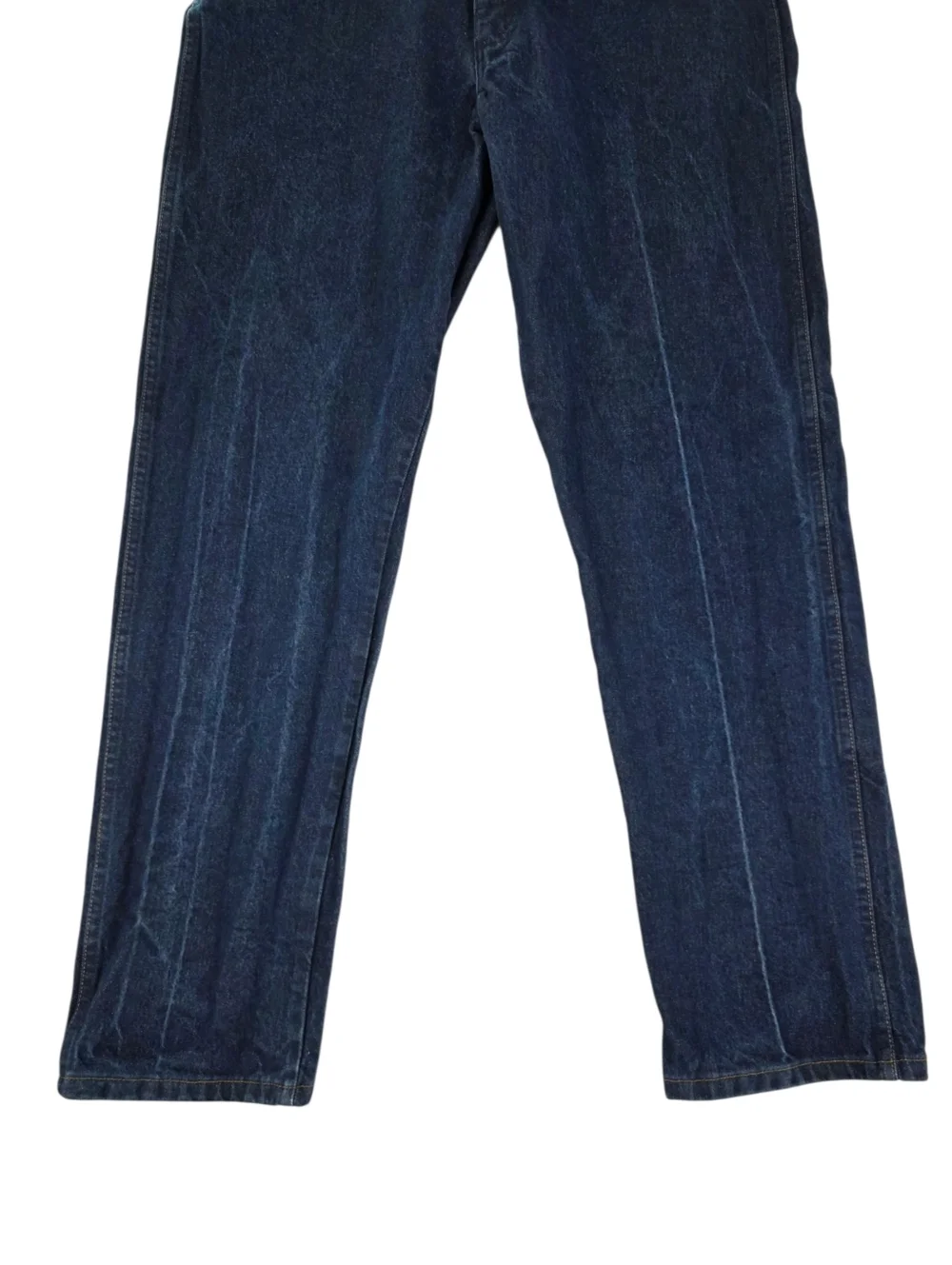 Wrangler 31MWZ Relaxed Fit Jeans Mens 36x34 Dark Wash Straight Denim Cowboy Cut